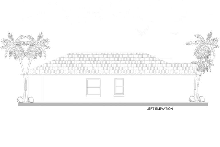 Ranch House Plan #168-00010 Elevation Photo