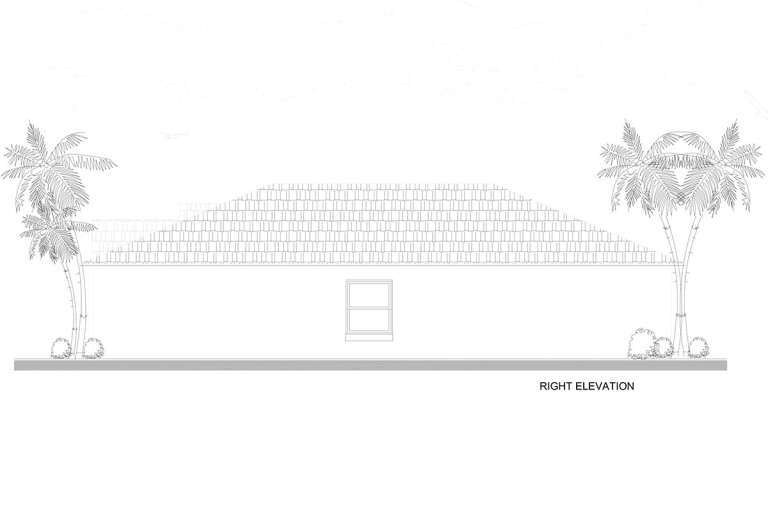 Ranch House Plan #168-00010 Elevation Photo
