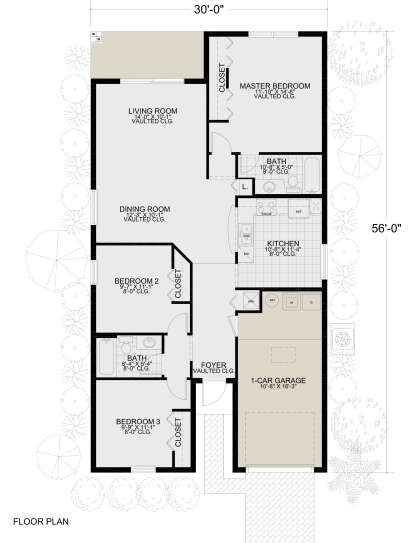 Main Floor for House Plan #168-00010