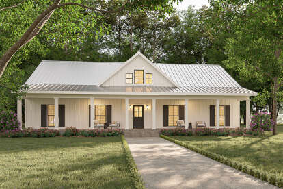 Country House Plan #1776-00150 Elevation Photo