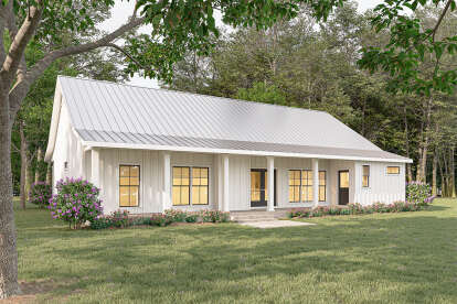 Country House Plan #1776-00150 Elevation Photo