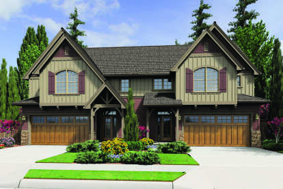 Craftsman House Plan #2559-01086 Elevation Photo