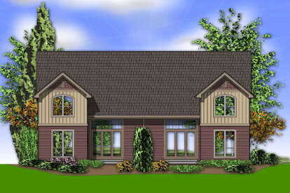 Craftsman House Plan #2559-01086 Elevation Photo