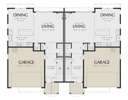 Main Floor  for House Plan #2559-01086