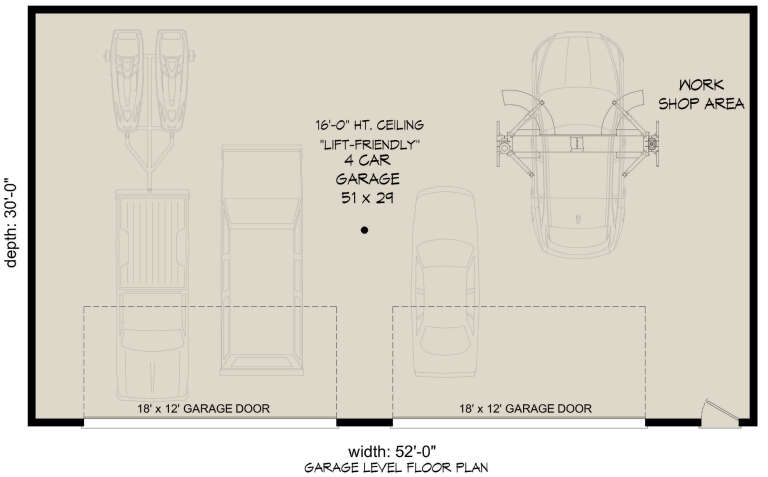House Plan House Plan #32515 Drawing 1