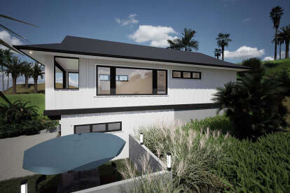 Modern Farmhouse House Plan #5984-00021 Elevation Photo