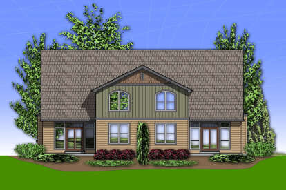 Craftsman House Plan #2559-01088 Elevation Photo
