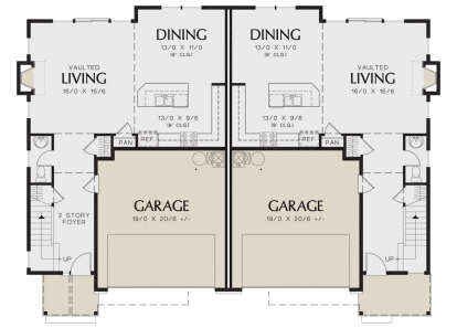 Main Floor  for House Plan #2559-01088