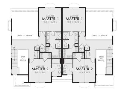 Second Floor for House Plan #2559-01088
