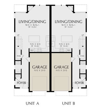 Main Floor  for House Plan #2559-01090