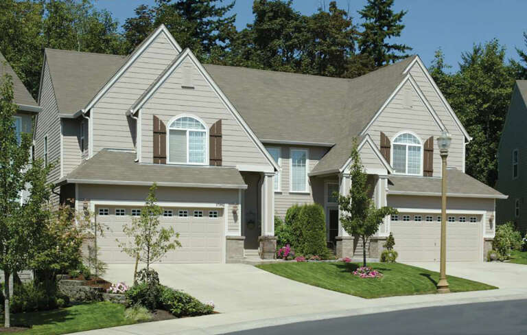 House Plan House Plan #32521 Angled Front Elevation