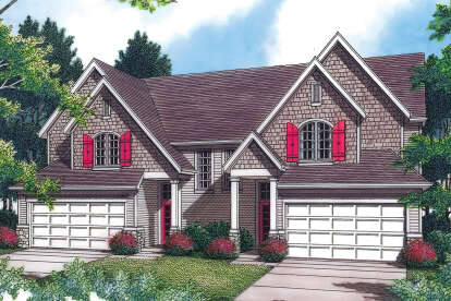 Craftsman House Plan #2559-01091 Elevation Photo