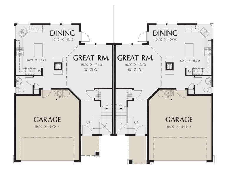 House Plan House Plan #32521 Drawing 1