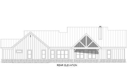 Modern Farmhouse House Plan #940-01247 Elevation Photo