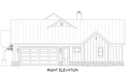 Modern Farmhouse House Plan #940-01247 Elevation Photo