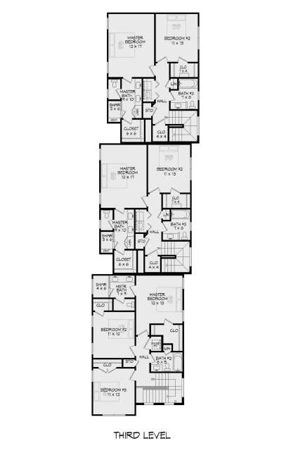 Third Floor for House Plan #940-01248