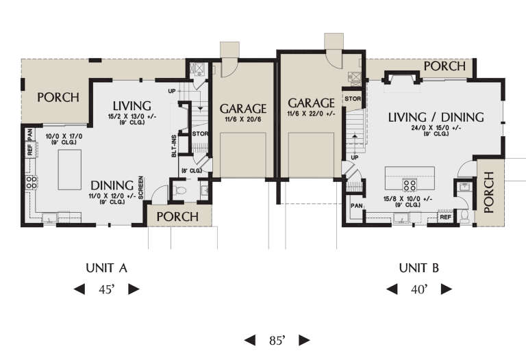 House Plan House Plan #32526 Drawing 1