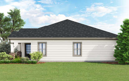 Coastal House Plan #9300-00120 Elevation Photo