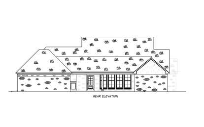 Modern Farmhouse House Plan #9279-00064 Elevation Photo
