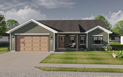 Country House Plan #963-01112 Elevation Photo