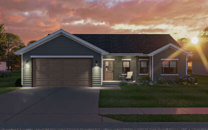 Country House Plan #963-01112 Elevation Photo