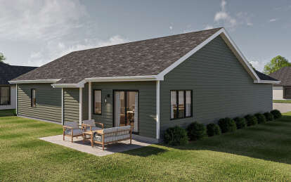 Country House Plan #963-01112 Elevation Photo