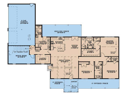 Main Floor  for House Plan #8318-00413