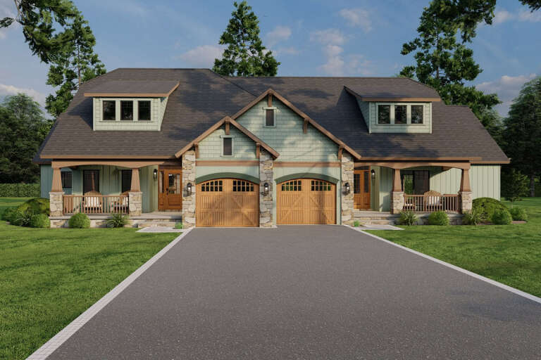 House Plan House Plan #32537 Front Elevation 