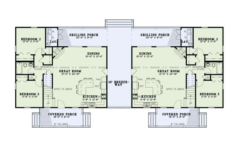 House Plan House Plan #32538 Drawing 1