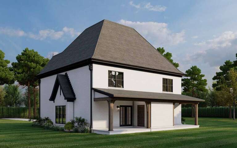 Stunning French Country Duplex Style image