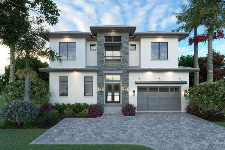 House Plan House Plan #32541 Front Elevation 
