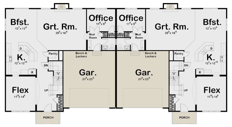 House Plan House Plan #32543 Drawing 1