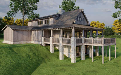 Mountain House Plan #8318-00414 Elevation Photo