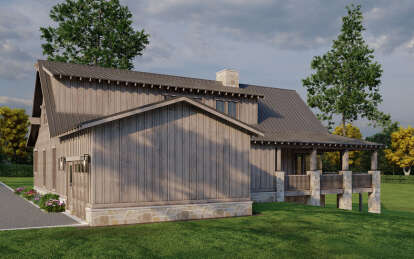 Mountain House Plan #8318-00414 Elevation Photo