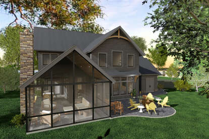 Craftsman House Plan #6316-00021 Elevation Photo