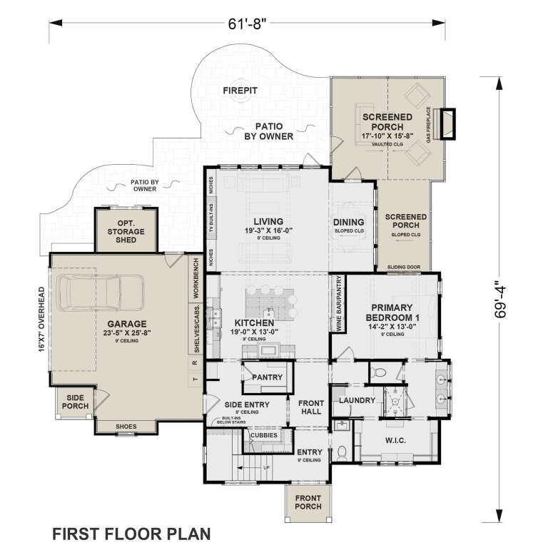 House Plan House Plan #32545 Drawing 1