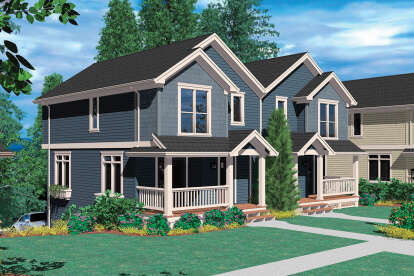 Craftsman House Plan #2559-01096 Elevation Photo