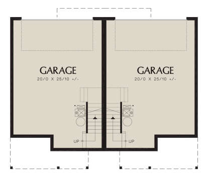 Garage/Basement for House Plan #2559-01096