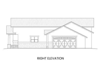 Craftsman House Plan #5387-00002 Elevation Photo