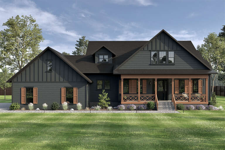 House Plan House Plan #32550 Front Elevation 