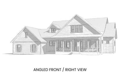Modern Farmhouse House Plan #5387-00003 Elevation Photo