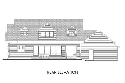Modern Farmhouse House Plan #5387-00003 Elevation Photo