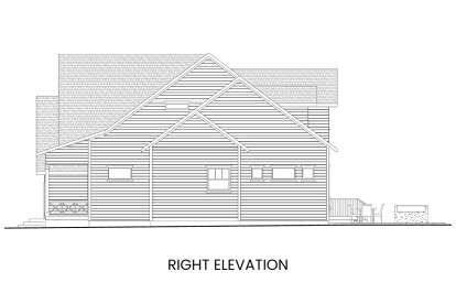 Modern Farmhouse House Plan #5387-00003 Elevation Photo