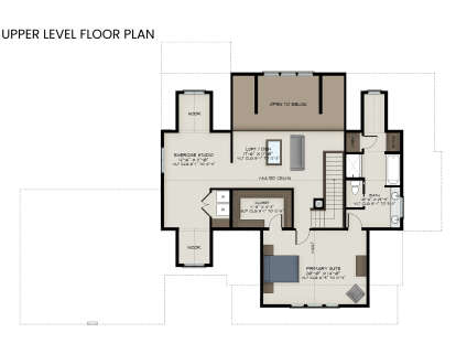 Second Floor for House Plan #5387-00003