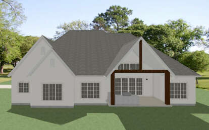 Traditional House Plan #6849-00167 Elevation Photo