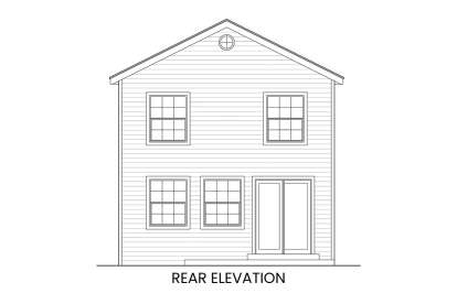 Traditional House Plan #5387-00005 Elevation Photo