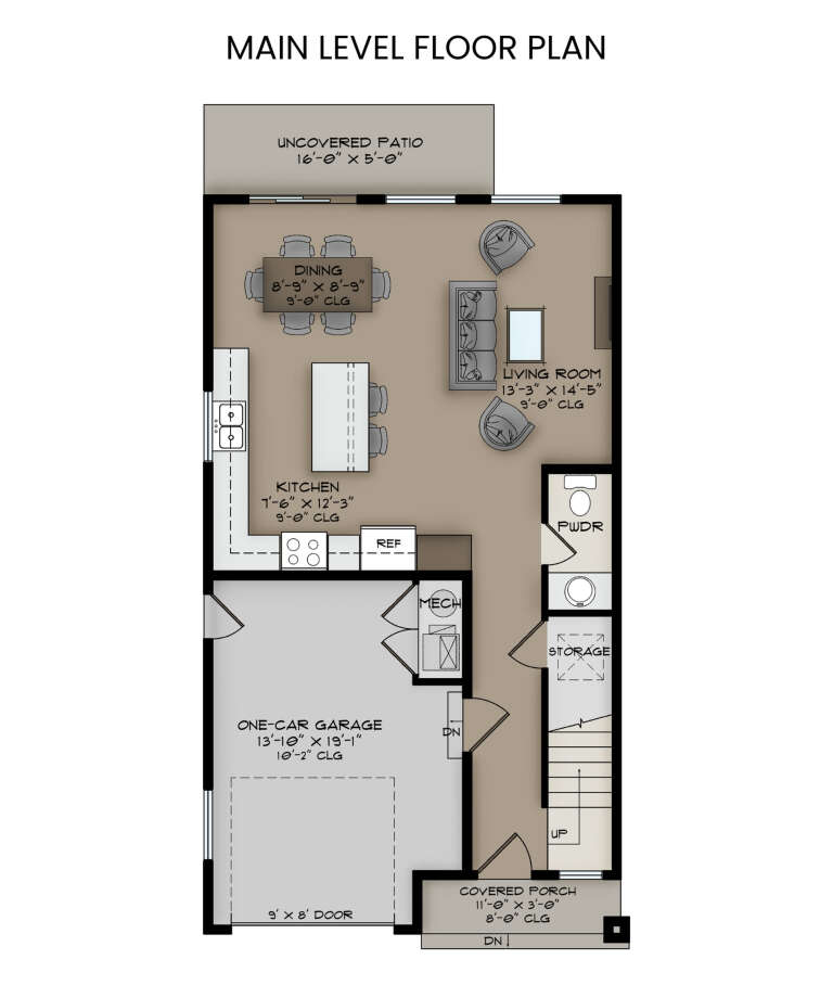 House Plan House Plan #32555 Drawing 1