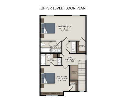 Second Floor for House Plan #5387-00005