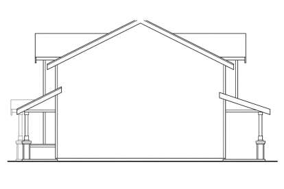 Craftsman House Plan #035-01113 Elevation Photo