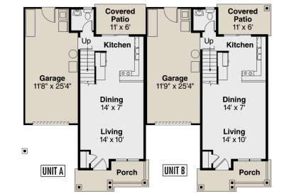 Main Floor  for House Plan #035-01113